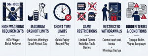 Red flags in casino bonus offers